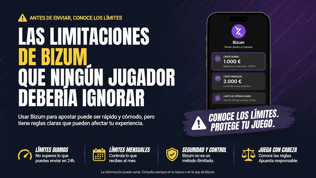 Las Limitaciones de Bizum que Ningún Jugador Debería Ignorar